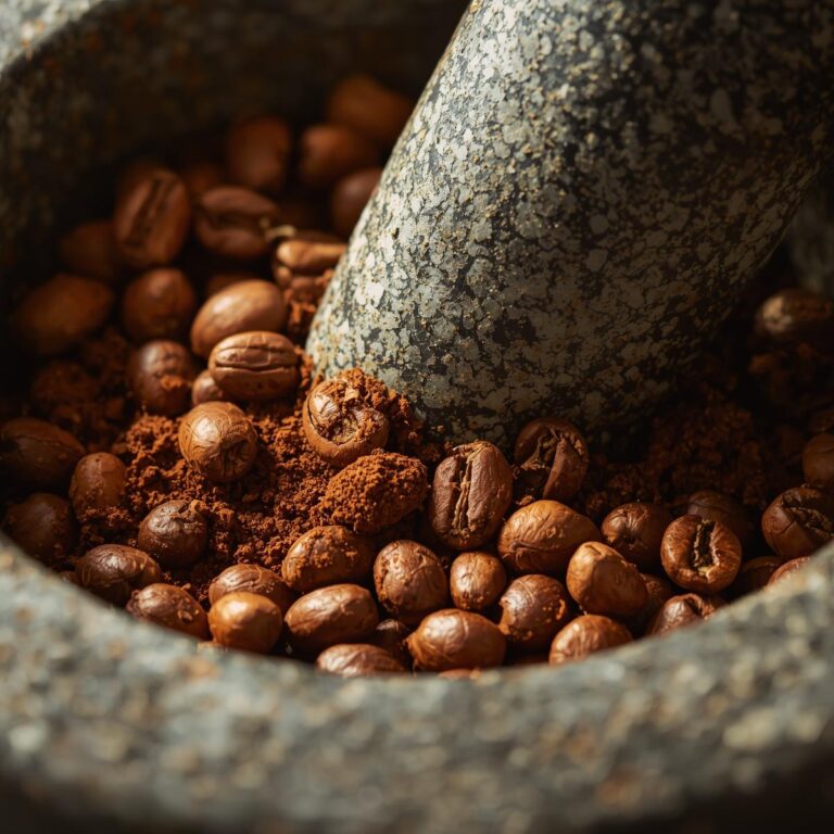 Home meşe palamudu ve kahveyi harmanla öğüt (1)