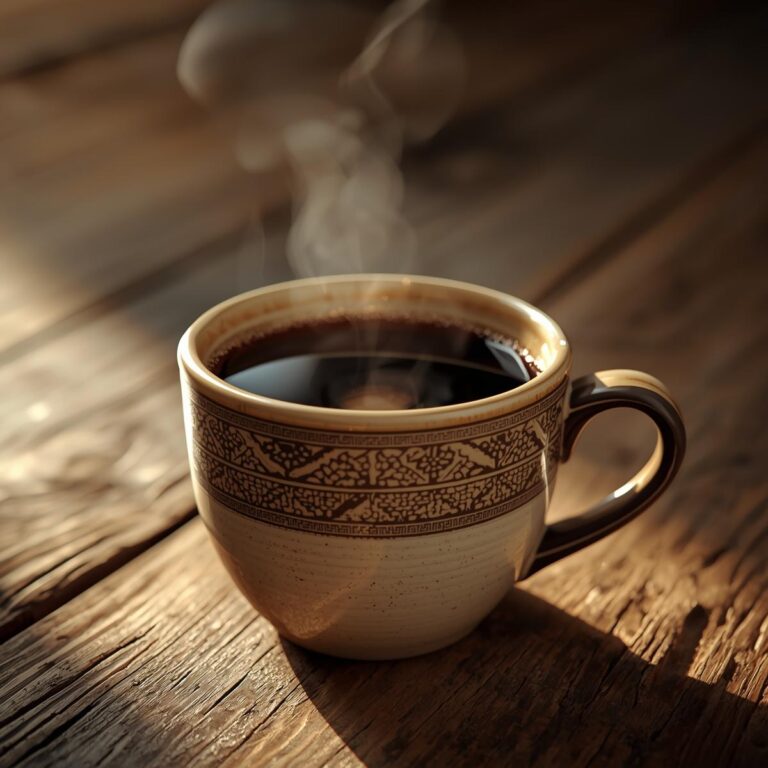 Home palamut kahvesi ve fincanı otantik güzel fincan ve ete (1)